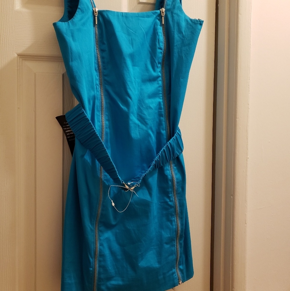 NWT Bebe Zipper Dress